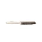 Drahtb&uuml;rste 28,5 cm x 3 cm x 4,8 cm hart weiss Produktbild