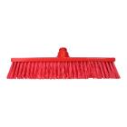 Grossraumbesen 40 cm x 6 cm x 13 cm rot harte Borsten Produktbild