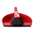 Sweeping set 330 mm x 230 mm x 50 mm rounded with lip red soft bristles product photo