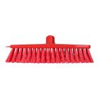 Besen 29,5 cm x 6 cm x 5 cm rot mittelharte Borsten Produktbild