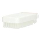 Nagelb&uuml;rste 97 mm x 50 mm x 27 mm weiss harte Borsten Produktbild