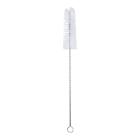Reagent glass brush with stainless steel wire Ø 35 mm x 30cm white product photo