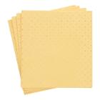 Fenstertuch 37 cm x 38 cm gelb perforiert Produktbild