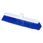 Large broom 46 cm x 12.5 cm x 9 cm blue strong bristles product photo