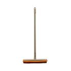 Broom 34 cm rubber with metal telescopic rod up to 130 cm colourful sorted product photo