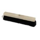 Large broom wood 40 cm x 9 cm x 8 cm black middle strong bristles product photo