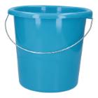 Eimer Ø 28,5 cm x 27,5 cm 10L blau mit Metallbügel Produktbild