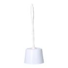WC-Garnitur Topfform PP 390 mm mit Rundbürste weiss Produktbild