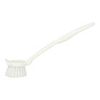 Sp&uuml;lb&uuml;rste mit langem Griff 240 mm x &Oslash; 45 mm mit Schaber weiss medium Borsten Produktbild