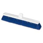 Large broom 46 cm x 12.5 cm x 9 cm blue soft bristles product photo
