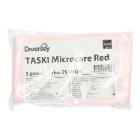 TASKI Microcare 40 cm x 40 cm rot - Mikrofasertuch Produktbild