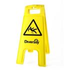 TASKI Warnschild Rutschgefahr 58,5 cm x 27,7 cm x 9 cm gelb Produktbild