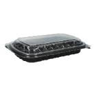 Rip-Schale klein 254 mm x 180 mm x 54 mm schwarz mit Deckel (S) Produktbild