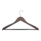 Coathanger wood with non-slip bar wenge product photo