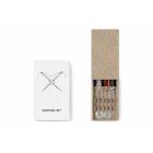 Sewing kit in box white product photo