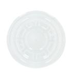 Flach-Deckel rPET &Oslash; 95 mm ohne Kreuzschlitz transparent VERIVE Produktbild