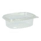 salad boxrPET 130 mm x 105 mm x 40 mm 250ml transparent wirh lid VERIVE product photo