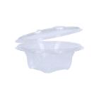 Salad box rPET &Oslash; 176 mm x 73 mm 750 ml transparent with lid VERIVE product photo
