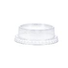 Dom-Deckel PET &Oslash; 95 mm ohne Loch transparent VERIVE Produktbild