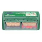 Salvequick plaster dispenser 22.5 cm x 5 cm x 11.5 cm green equipped product photo