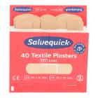 Salvequick Textile Plaster 72 mm x 19 mm and 72 mm x 25 mm brown product photo