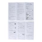 Instructions for first aid immediate measures product photo