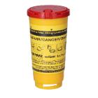 PP-Kanülensammler Ø 9 cm x 10,7 cm 500ml für Kanülen mit Rückschlagklappe Produktbild