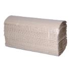 Falthandt&uuml;cher recycelt 24 cm x 51 cm 1-lagig C-Falz braun Produktbild