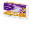 Toilet paper recycled 9.4 cm x 11 cm 2-ply 250 sheet white Satino Smart product photo