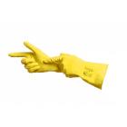 Gloves Solid Safety chemical protection latex yellow XL product photo