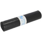 rLDPE waste bag 700 mm x 1100 mm black on roll 120l T60 product photo