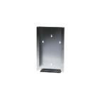 Stainless steel glove dispenser S 21.7 cm x 36.6 cm x 6.2 cm silver 3-comp product photo