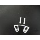 replacement rubber handle holder 2 fixing pins white 2-3 cm product photo