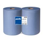 Putztuchrolle profix handy plus recycelt 38 cm x 36 cm 2-lagig 1000 Blatt blau Produktbild