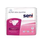 Seni Super Quatro Gr M 80-110cm 3700ml weiss - Inkontinenzwindel Produktbild
