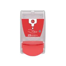 Dispenser SCJP Sanitise Manuel Gennemsigtig/Rød til 1 ltr patron product photo