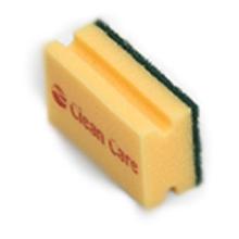 Grøn skuresvamp 20 stk 11.7x6.4x4.3 cm hård med greb product photo