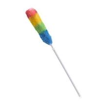 Afstøver syntetisk med teleskopskaft 80-120 cm ass. farver product photo
