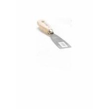 Spartel med hård stålklinge og træskaft 4 cm product photo