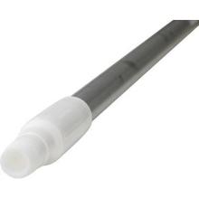 Aluminiumsskaft Hvid plastovertræk 150 cm med gevind product photo