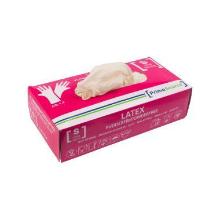 Handske engangs latex str. S Prime Source uden pudder AQL 1.5 100 styk hvid product photo