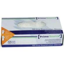Handske engangs vinyl str. XL Prime Source uden pudder AQL 1.5 100 styk klar product photo