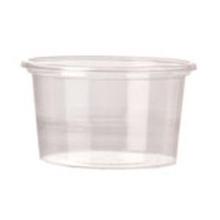 Dressingbæger rundt 80 ml Ø 70 mm klar PS. Låg 33157 product photo