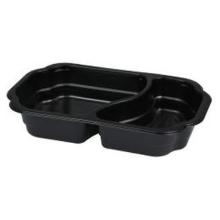 Bakke 2 rum 1/4GN TakeAway 700/400 ml 250x159x45 mm PP sort product photo