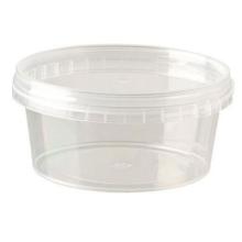 Plastbæger rund 180 ml ø92 mm PP klar. Låg 33281-1 product photo