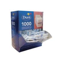 Tandstik træ Jordan trekantet enkeltpakket i klar/hvid folie 1000 stk product photo