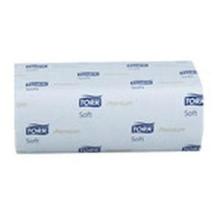 Håndklædeark Tork Xpress prem H2 interfold 2 lag soft 3 fold 21.2x25.5x8.5 cm. product photo