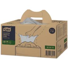 Aftørringsklud Tork Industri W7 1-lag 415x355 mm Grå product photo