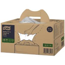 Aftørringsklud Tork Kraftig W7 1-lag 615x355 mm Hvid product photo