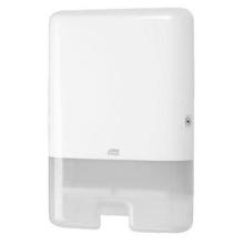 Dispenser håndklædeark Tork Xpress multifold H2 stor Hvid plast product photo
